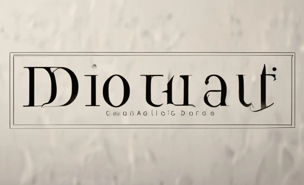 The Didot Font Found In Use