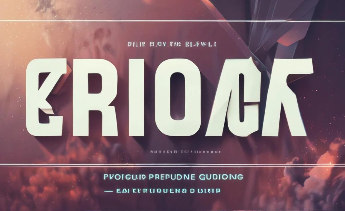 The Font In Action