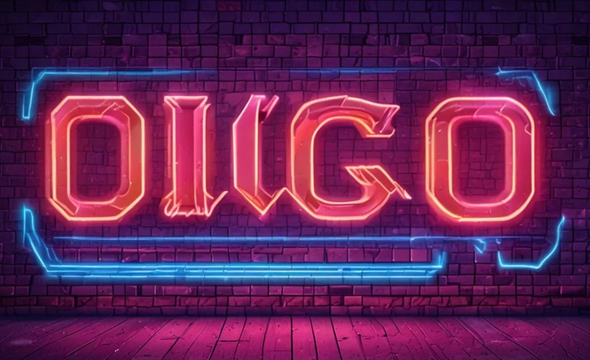 The Neon 80s Font Found In Use