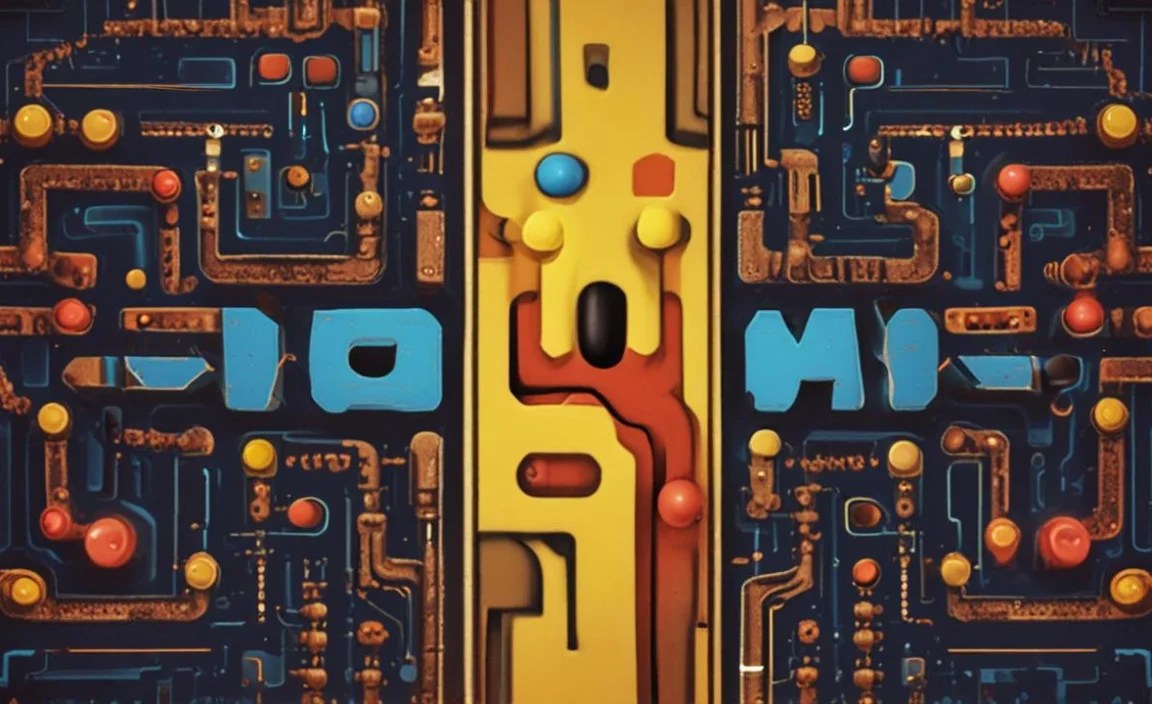 The Pac-Man Font Found In Use