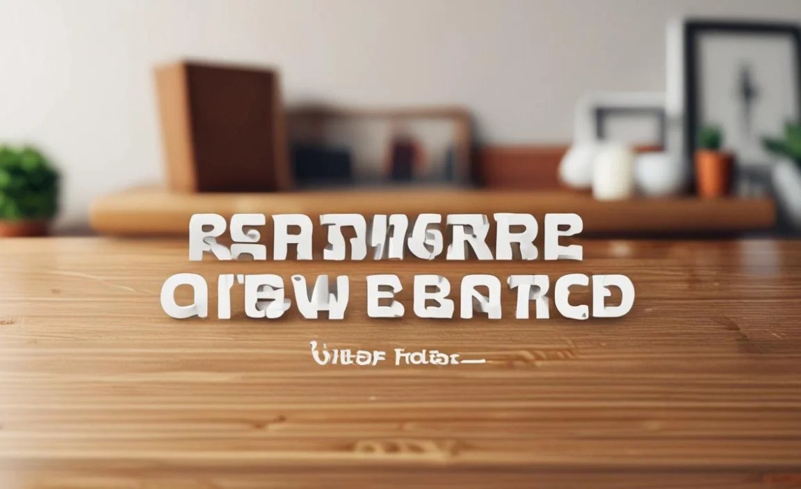 The Welcome Font Found In Use