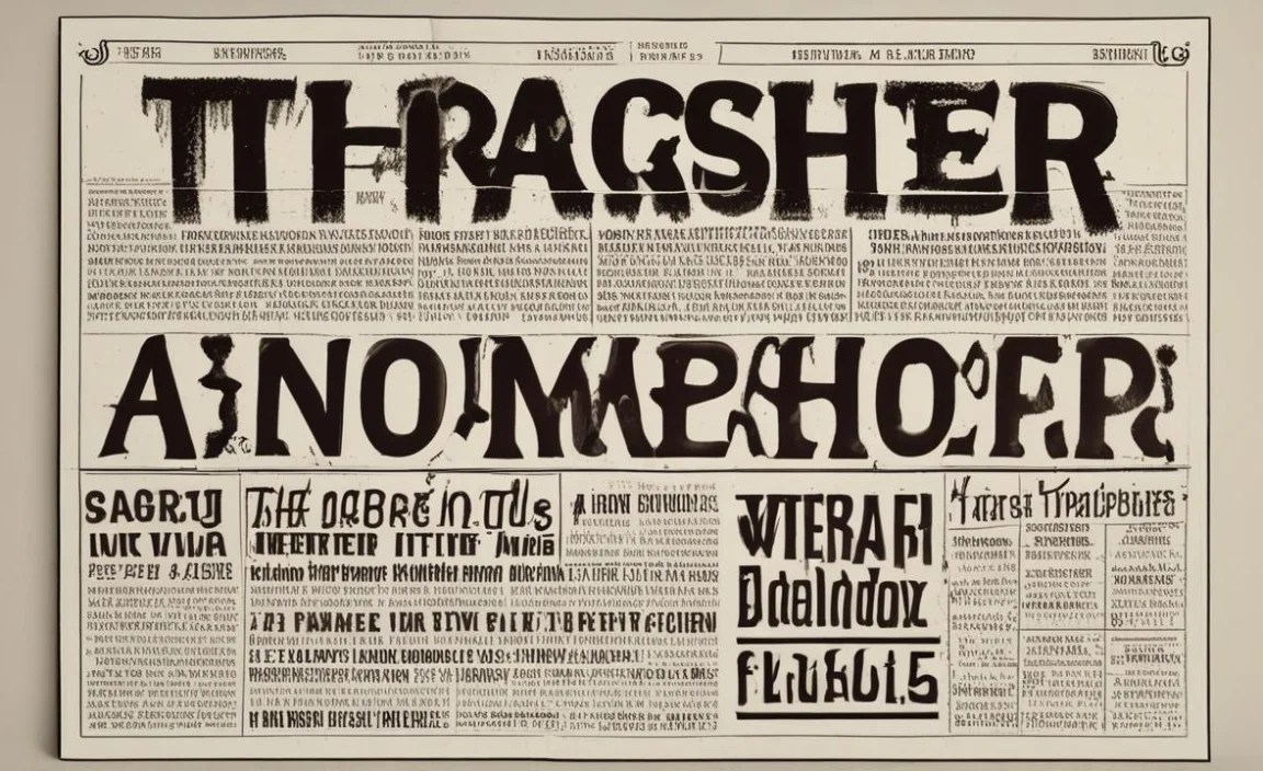 Thrasher Font Info Table: