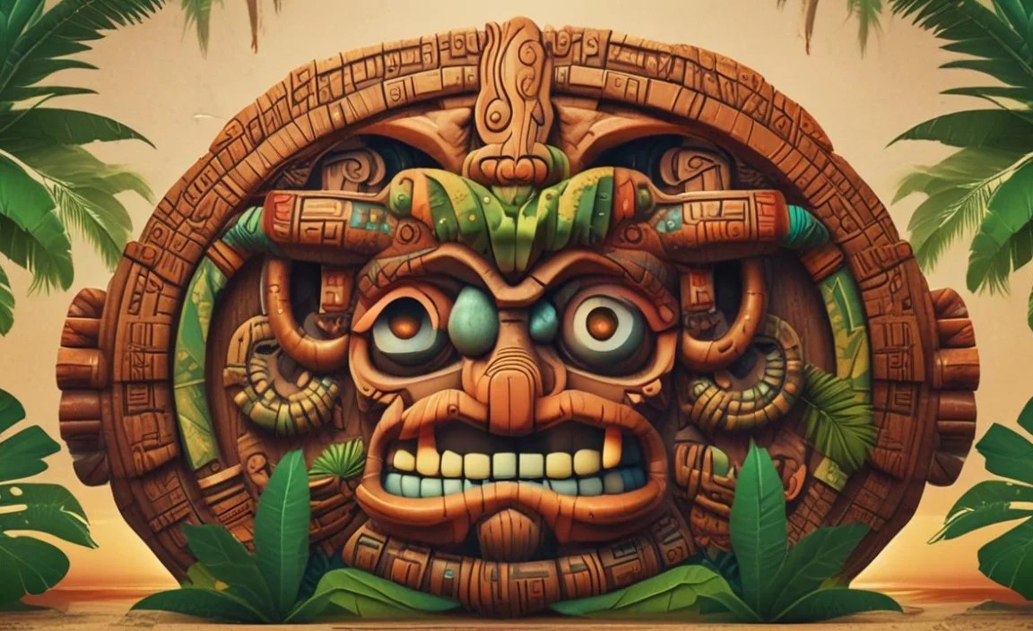 Tiki Font Character Map: