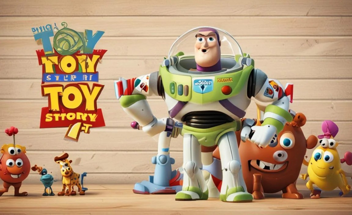 Toy Story Font Character Map: