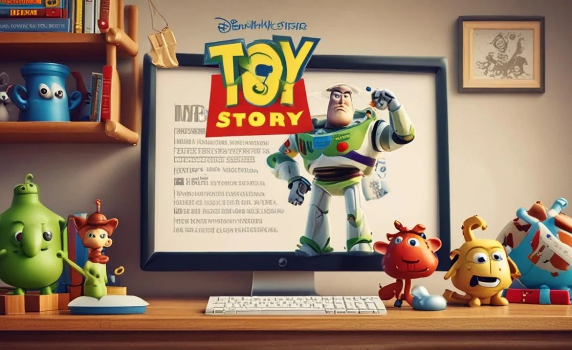 Toy Story Font Info Table:
