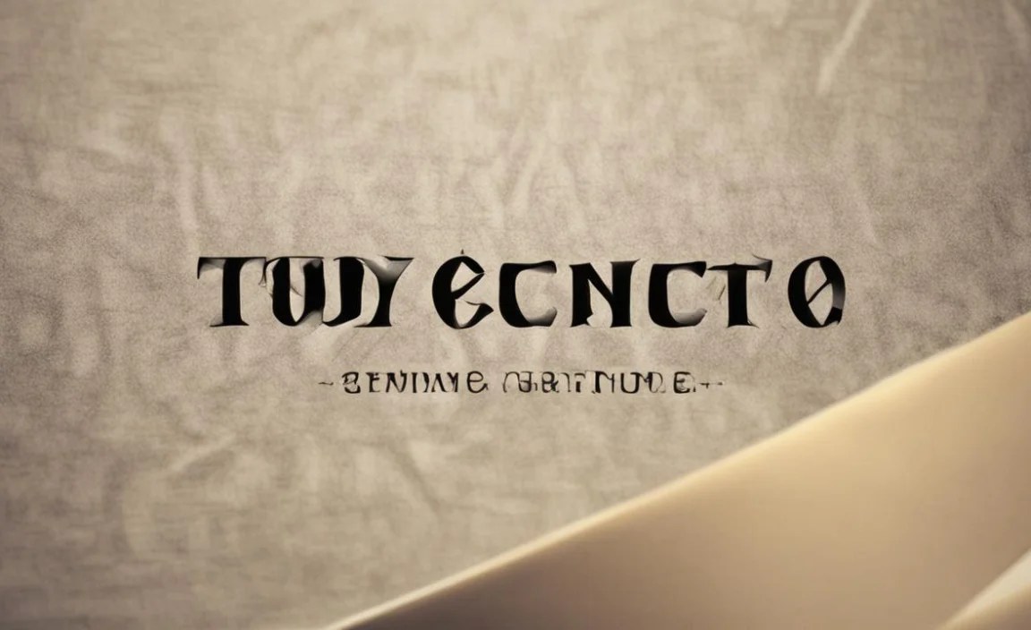 Trade Gothic Font Info Table: