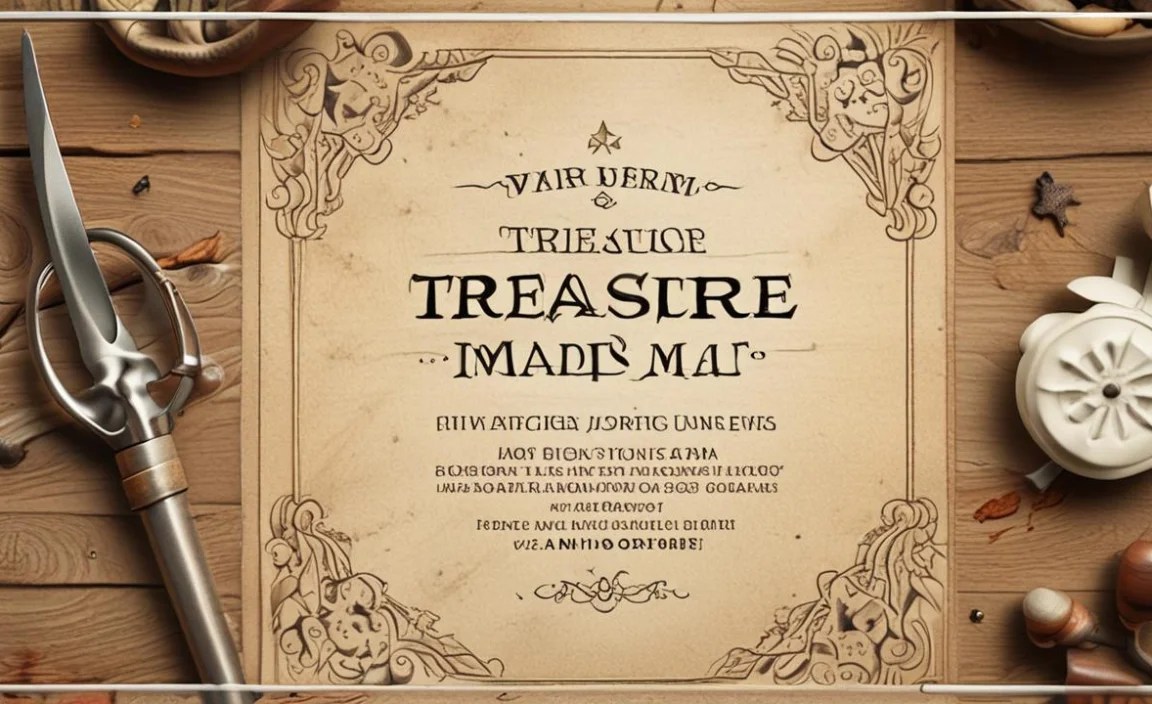 Treasure Map Font Info Table: