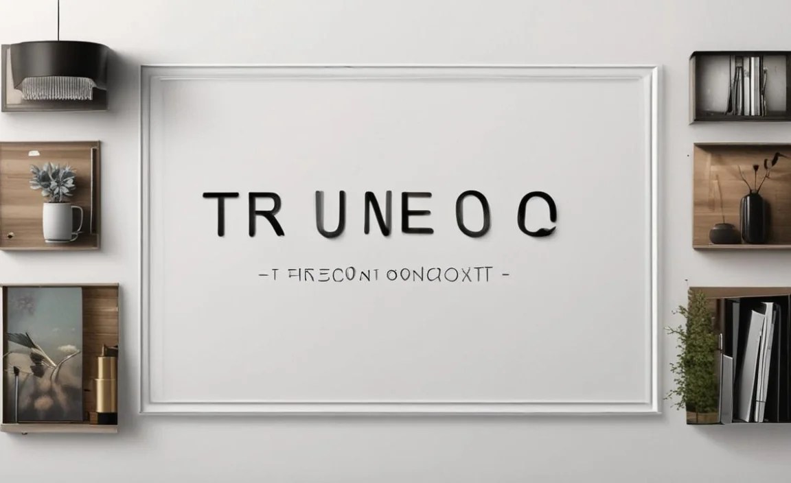 Trueno Sans Font Character Map: