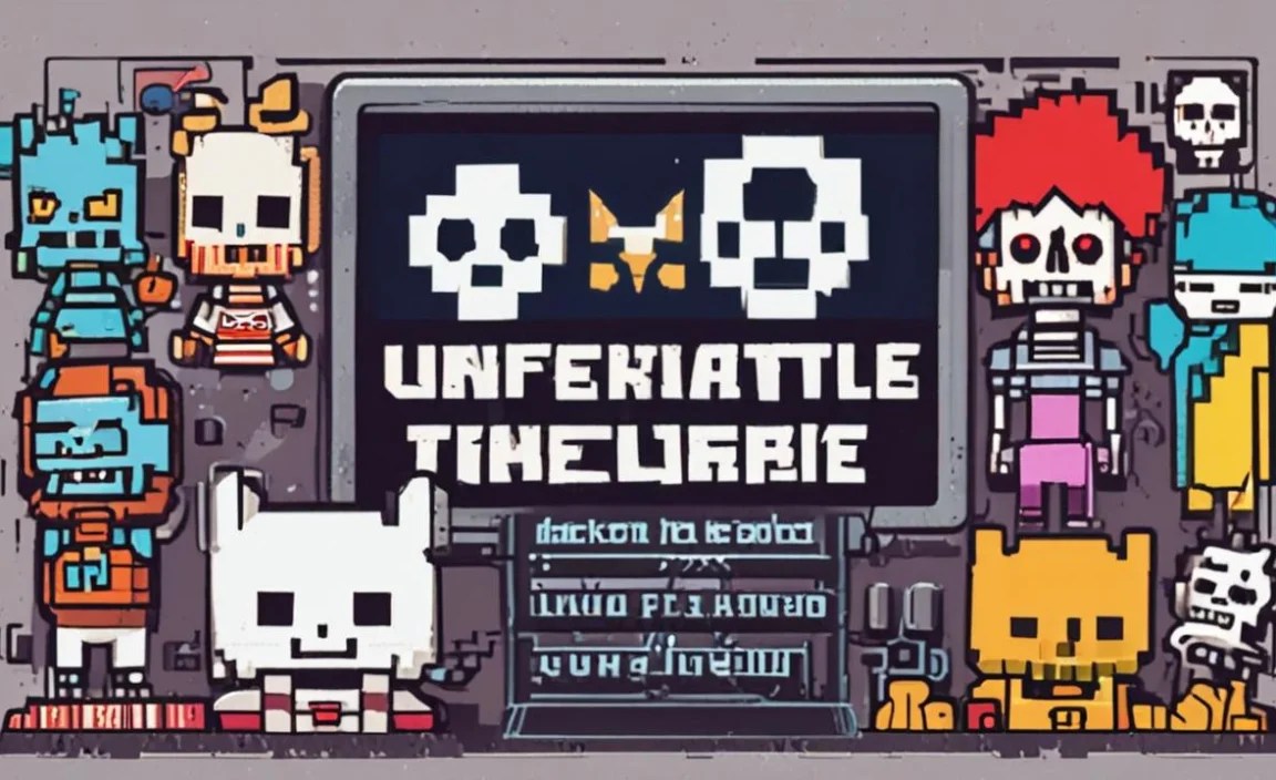 Undertale Font Info Table: