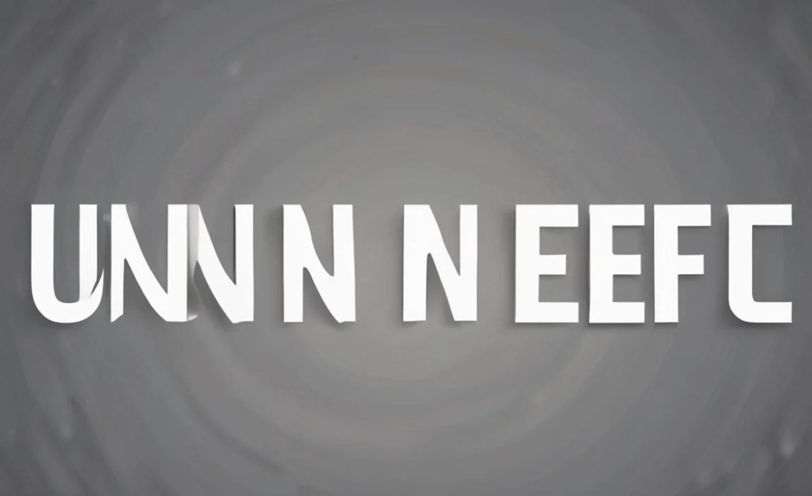 Uni Neue Font Character Map: