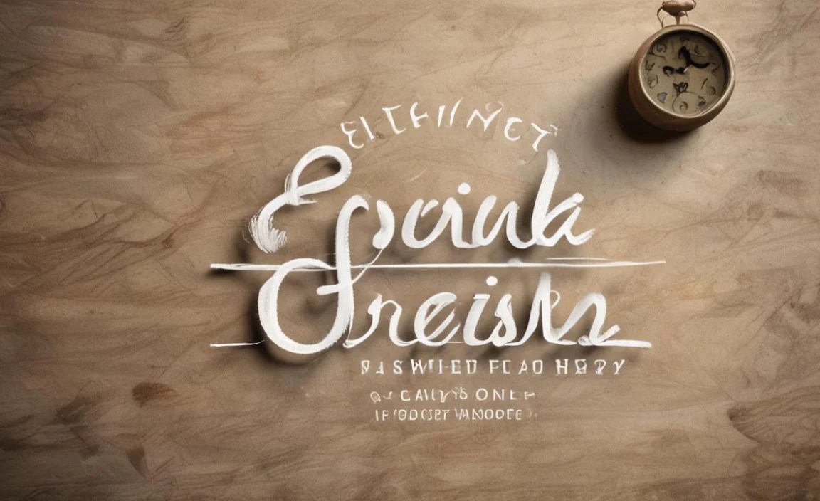 Using Occasions Of The Chalk Font