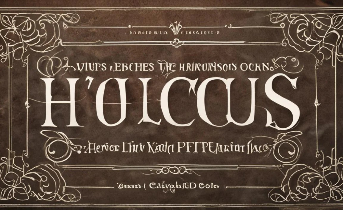 Using Occasions Of The Font