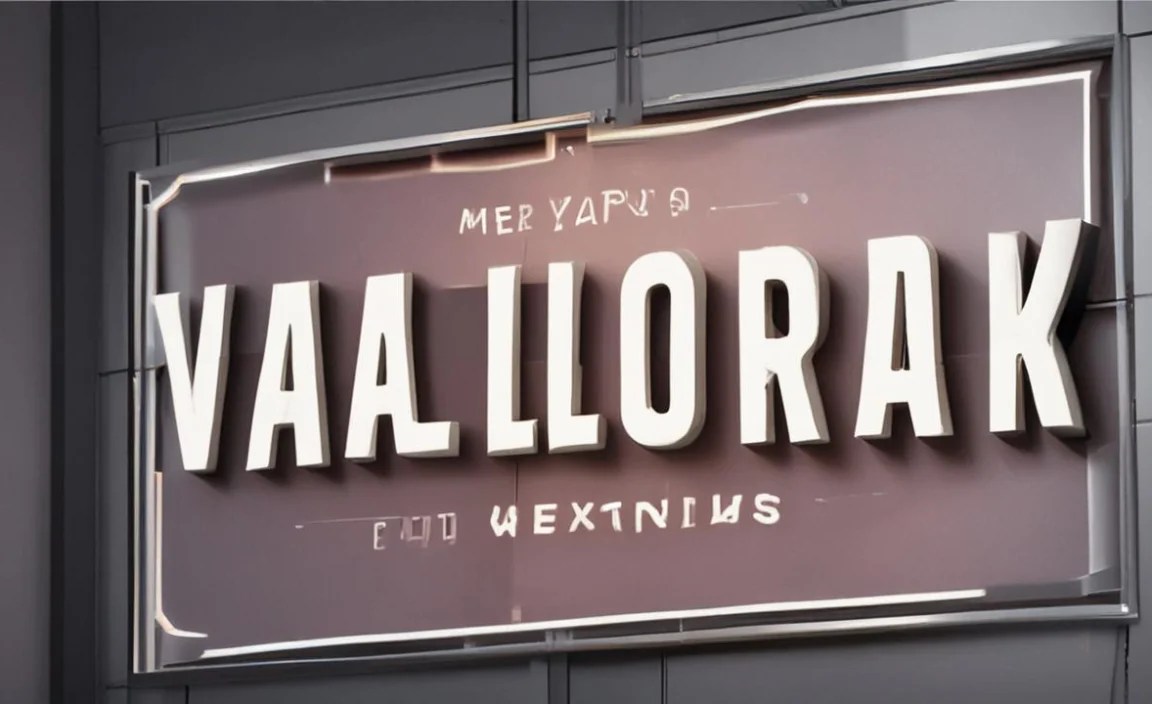 Valorant Font Info Table: