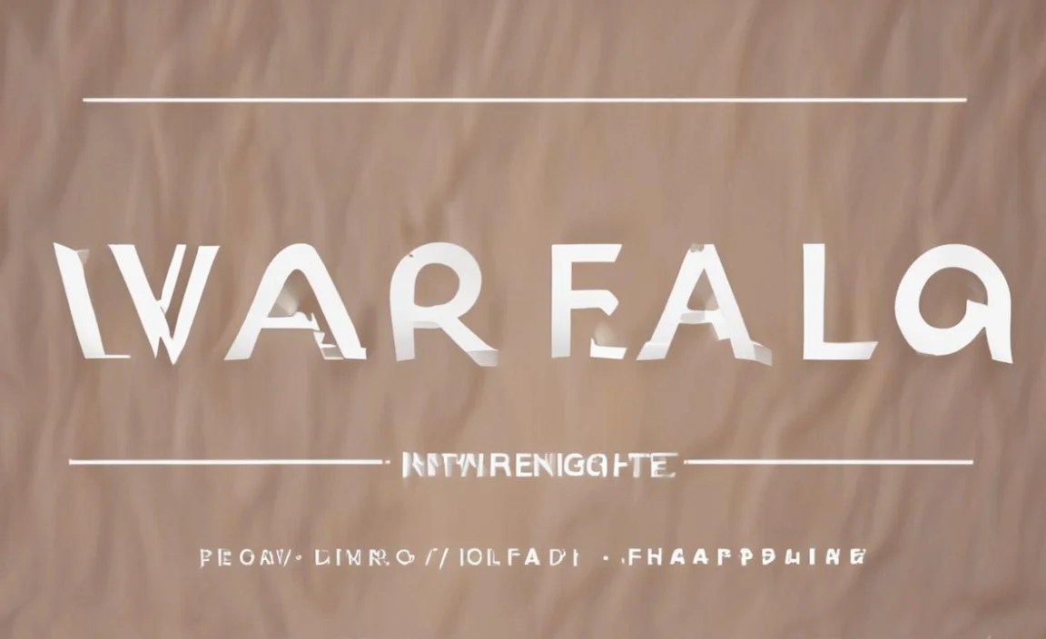 Varela Round Font Info Table: