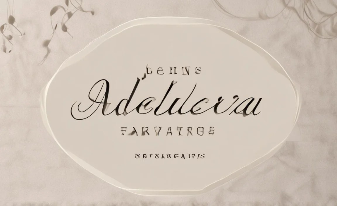 Where Adelicia Font Is In Use