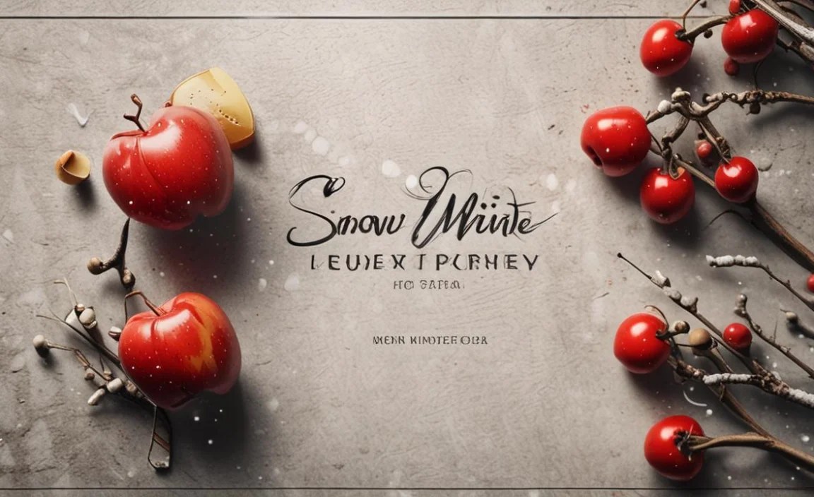 Where Snow White Font Is In Use