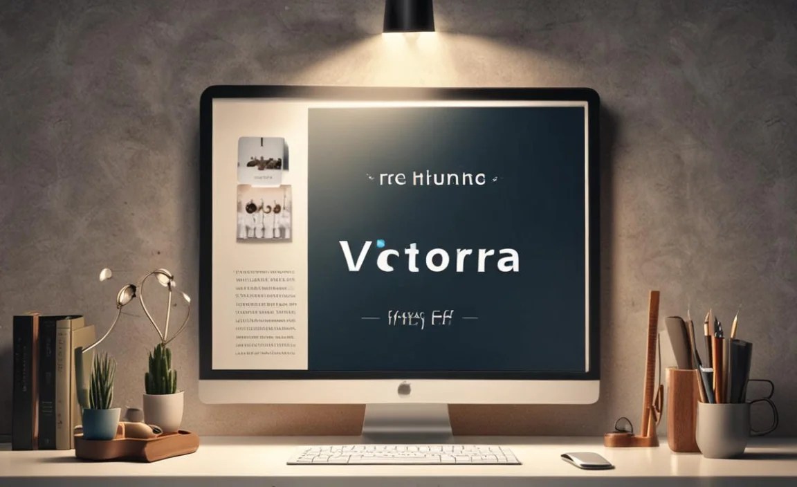 Where To Use Victoria Font?