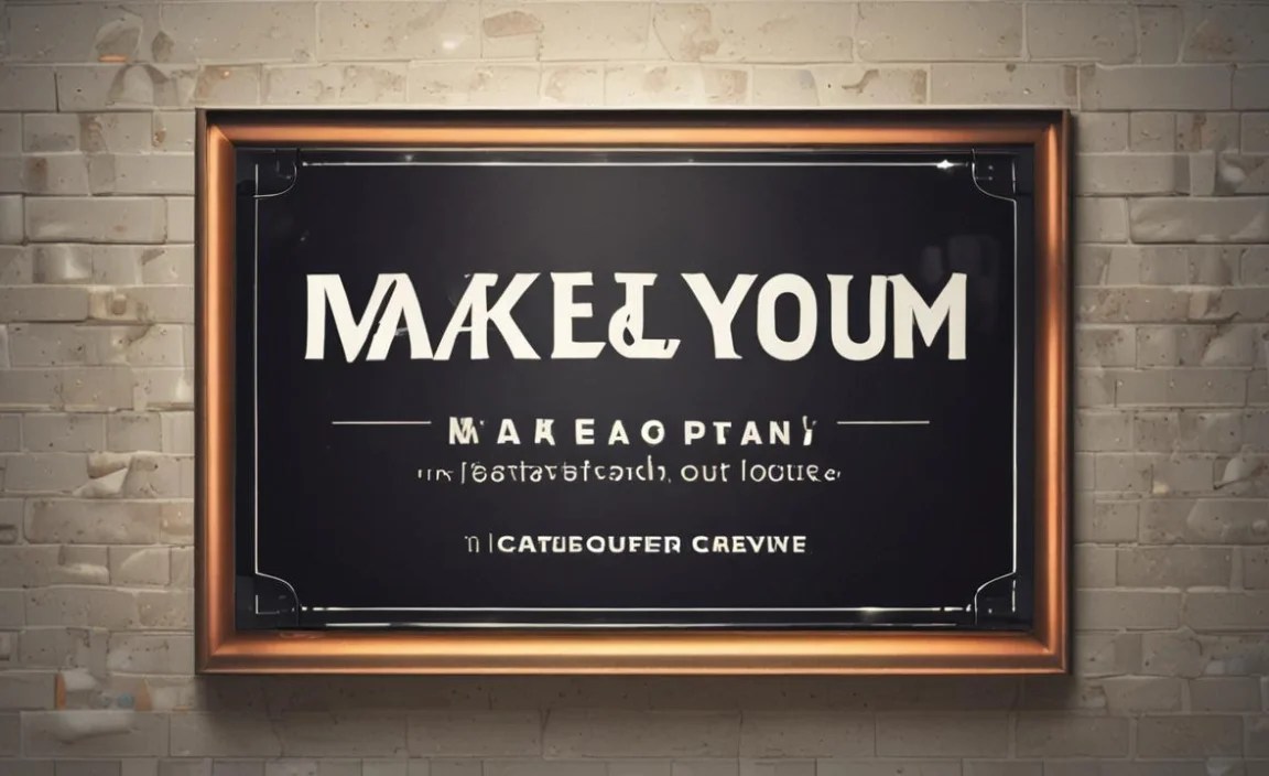 Why Choose A Marquee Typeface?