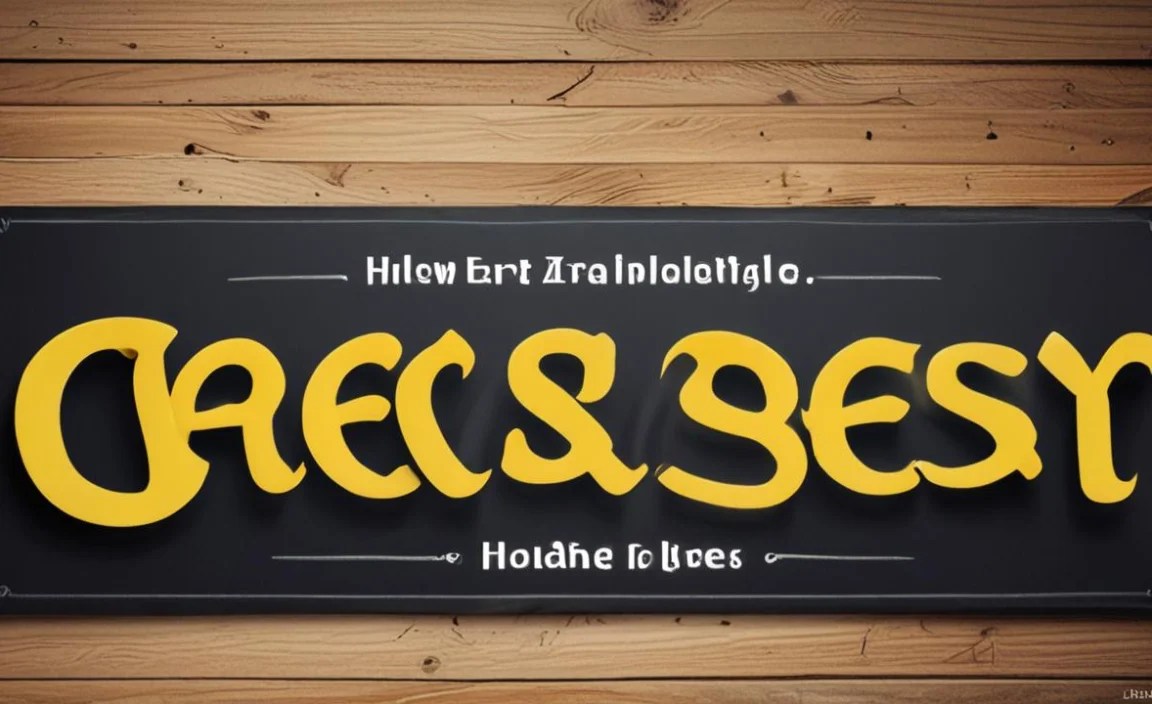 Yessy Font Info Table: