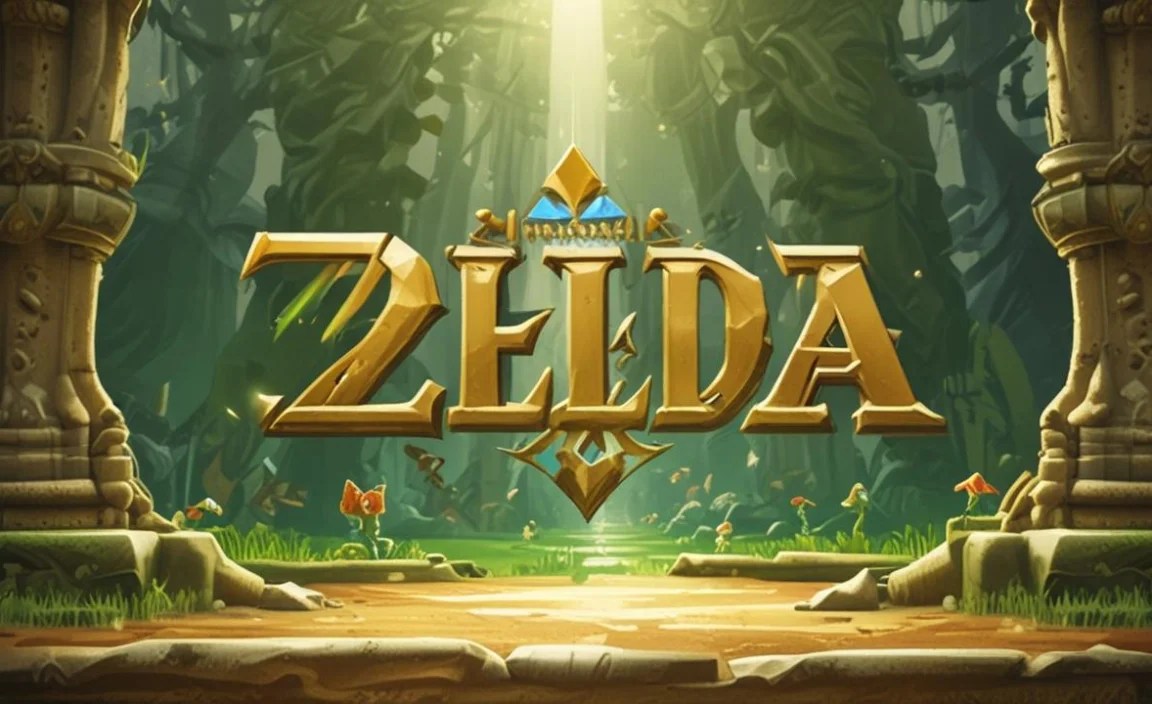 Zelda Font Character Map: