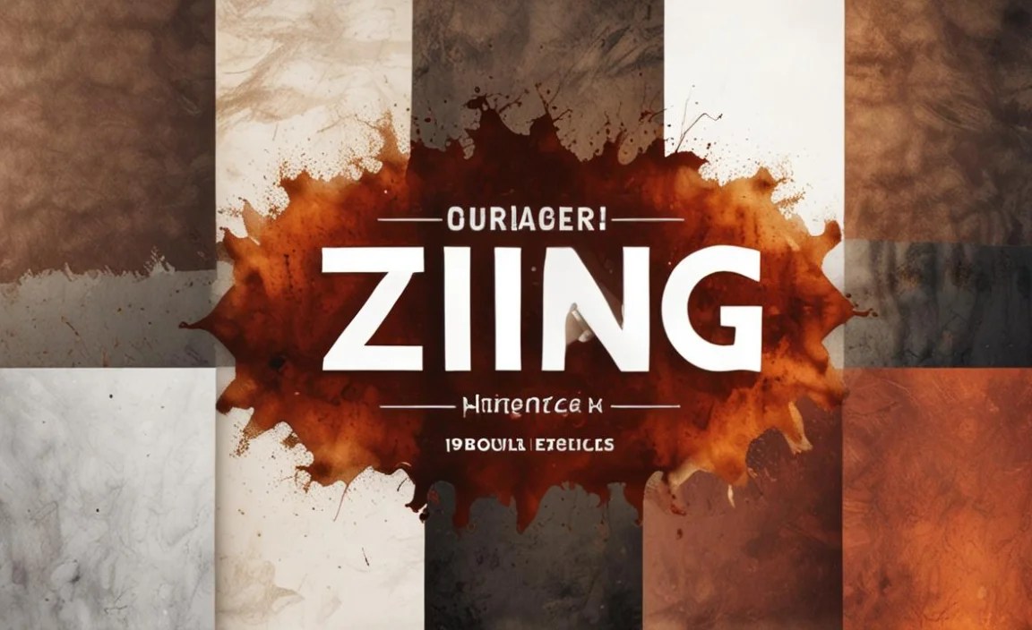 Zing Rust Font Info Table: