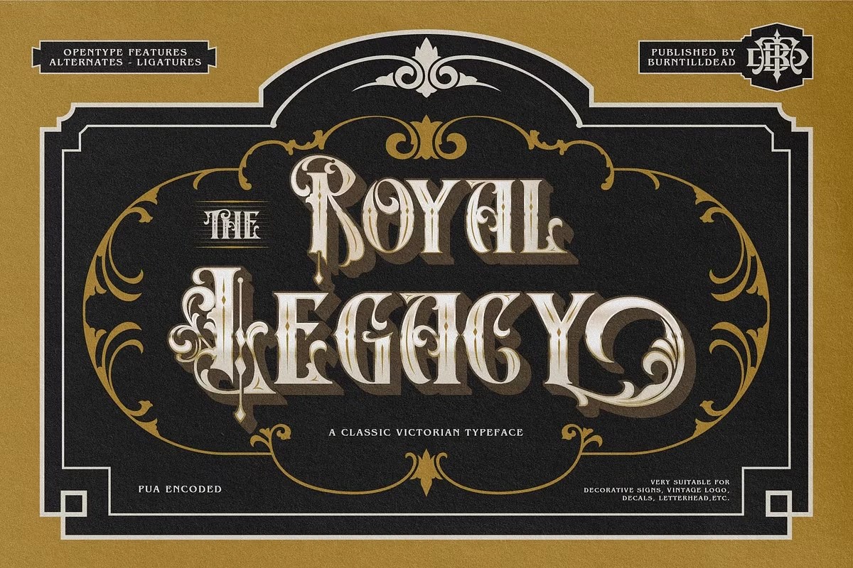 Royal Legacy Font Download Fontsbear