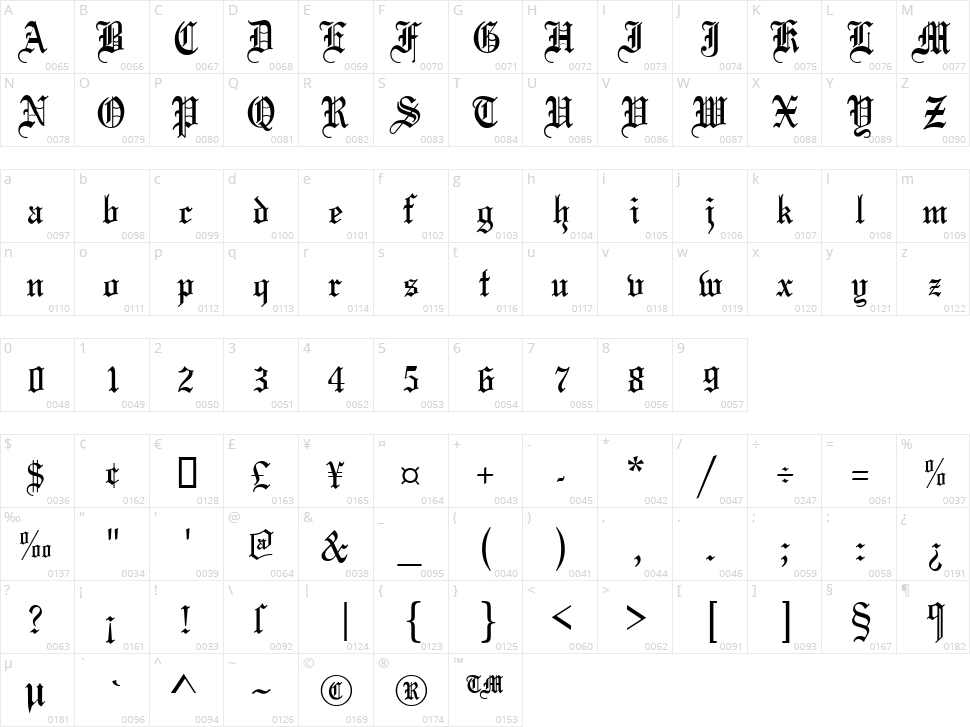 Olde English Font Free Download