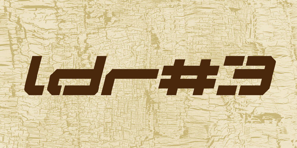 Download LDR3 font