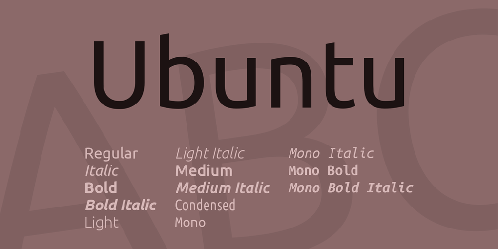 Download Ubuntu font