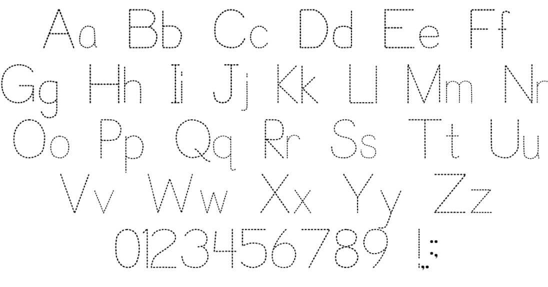 Trace Font Free Download