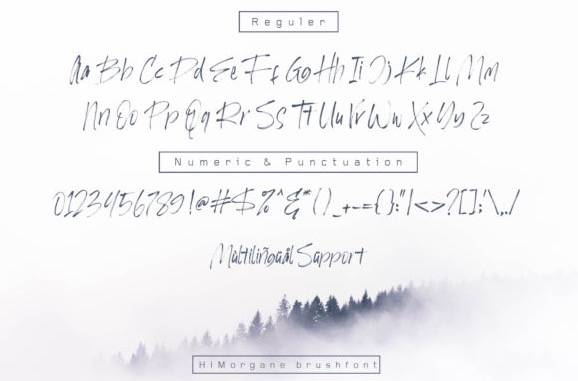 Hi Font Fontspace.io