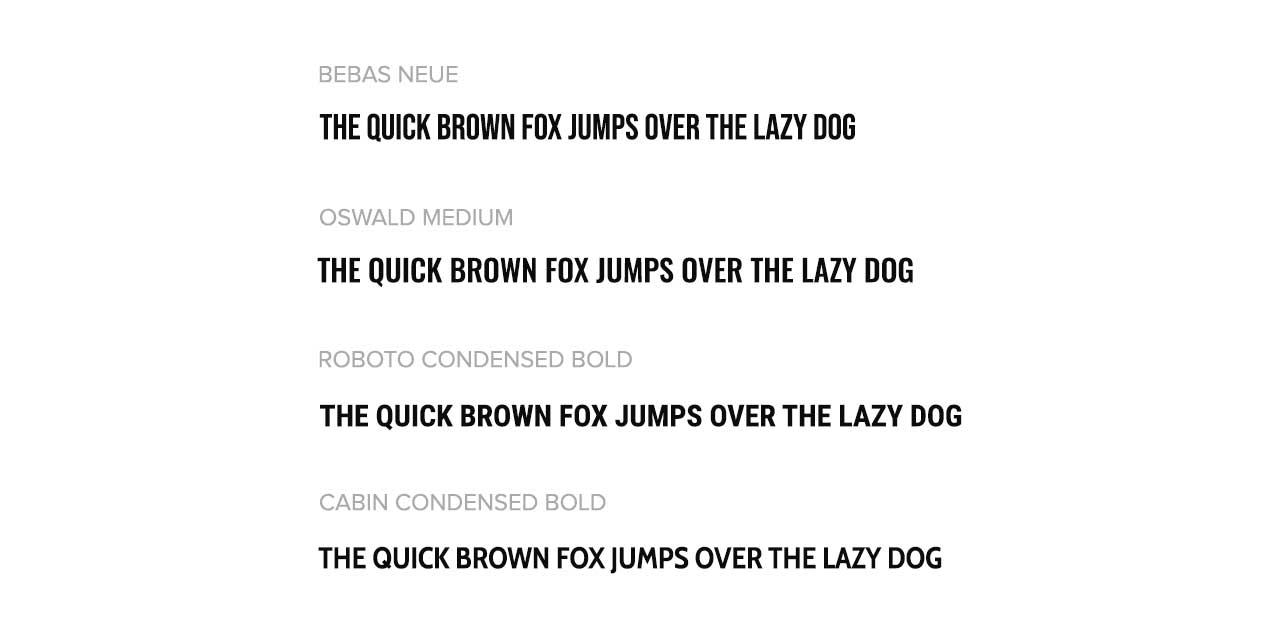 Google Fonts Similar to Bebas Neue Fonts Plugin