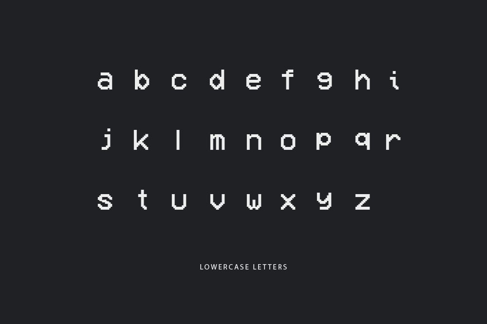 VCR OSD Mono Font Instant Download! FontSwan