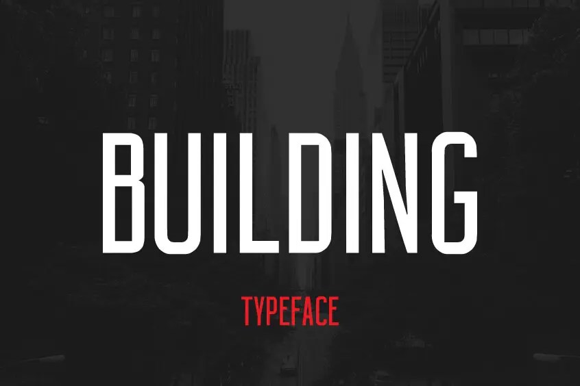 Building Font Free Download FontSwan