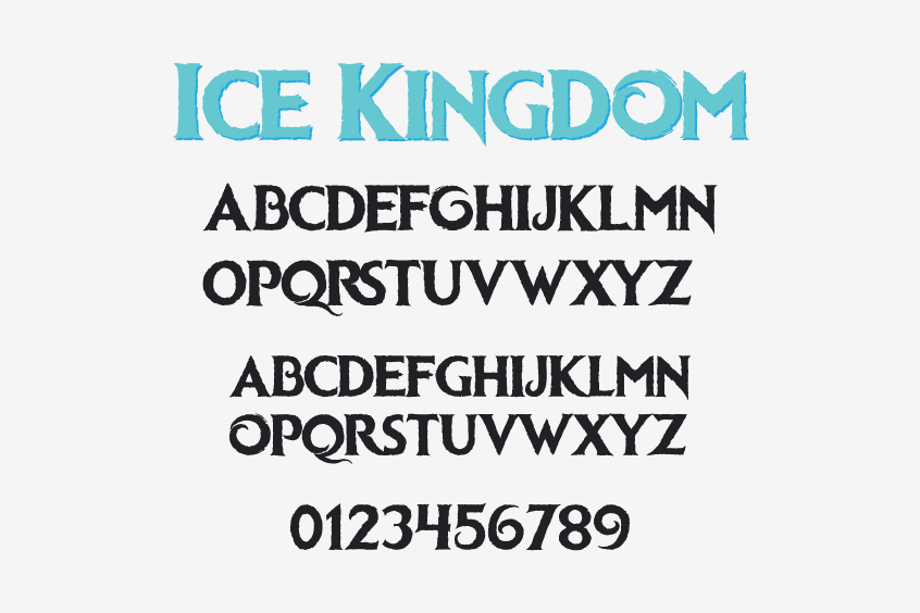 Frozen Font Free Download FontSwan