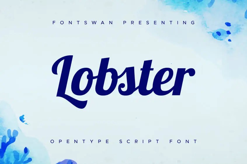 Lobster Font Free Download FontSwan