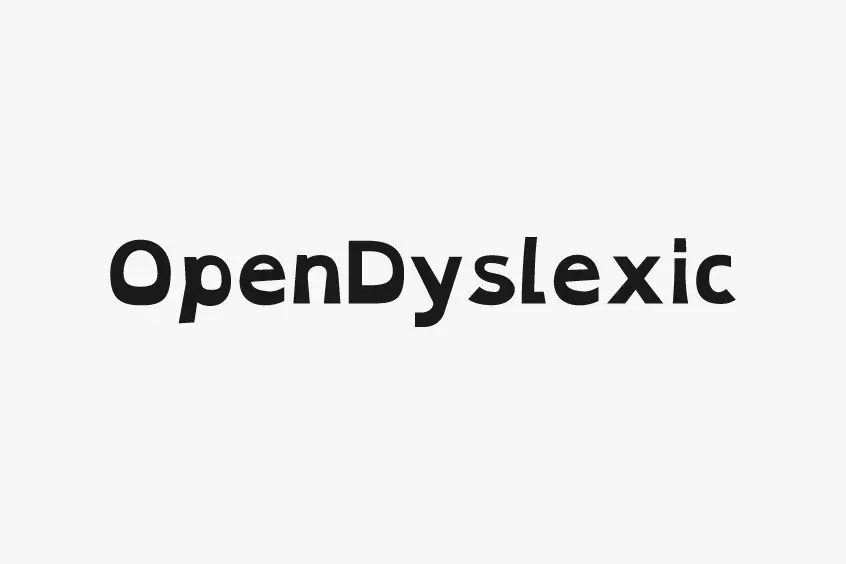 Open Dyslexic Font Download FontSwan