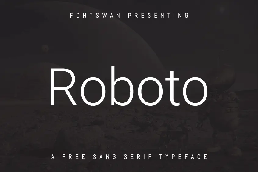 Roboto Font Free Download FontSwan