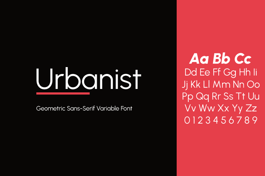 Urbanist Font Free Download Fontswan