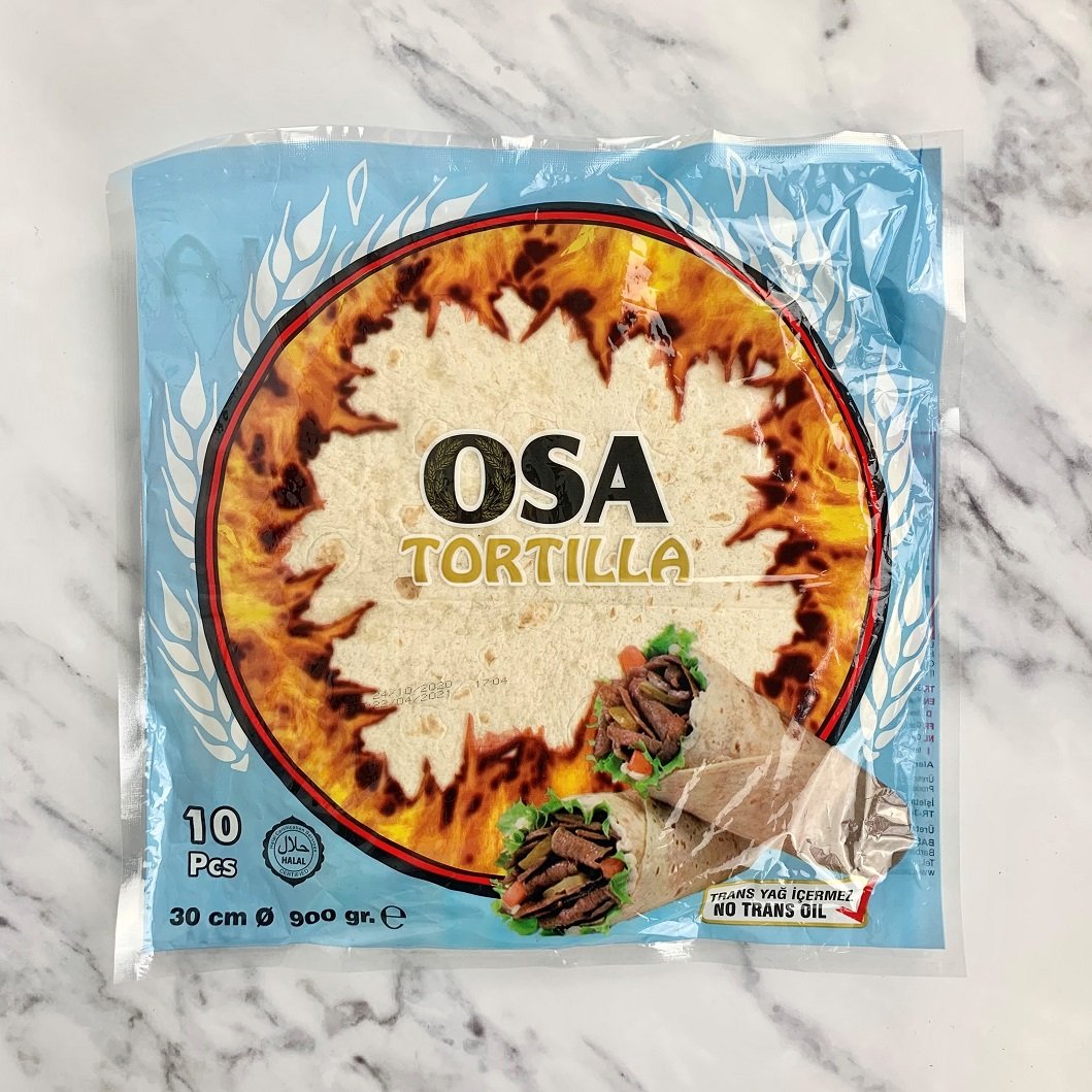 30cm Tortilla Wraps 10 x 10 Food Republic