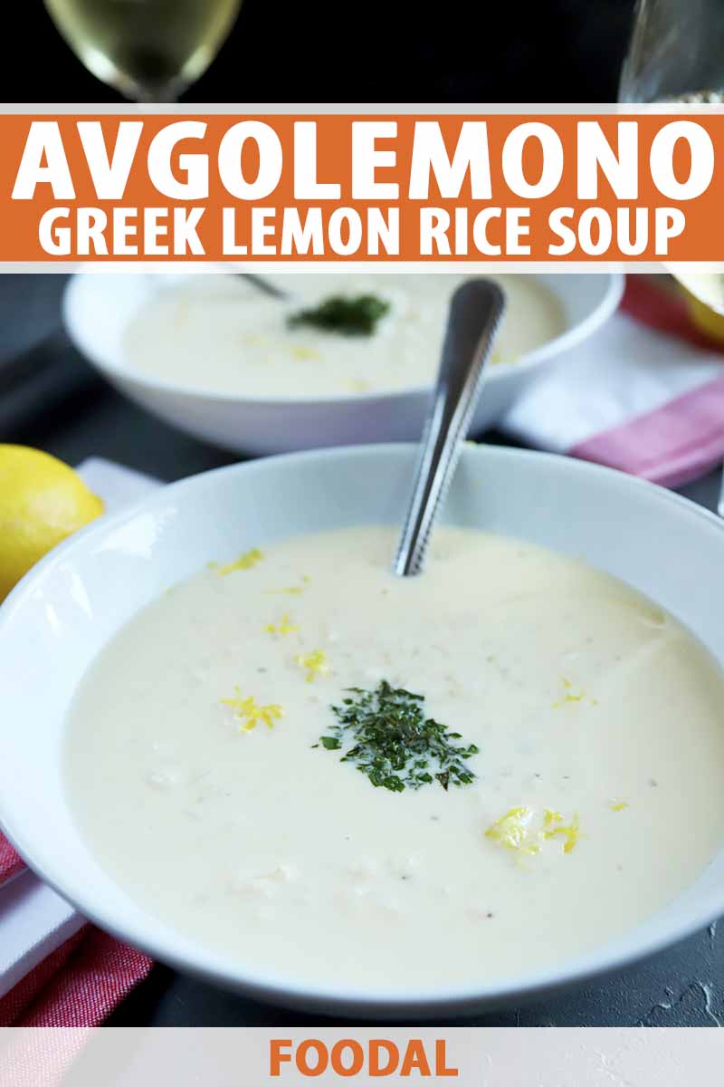Greek Lemon Rice Soup Recipe (Avgolemono) Foodal