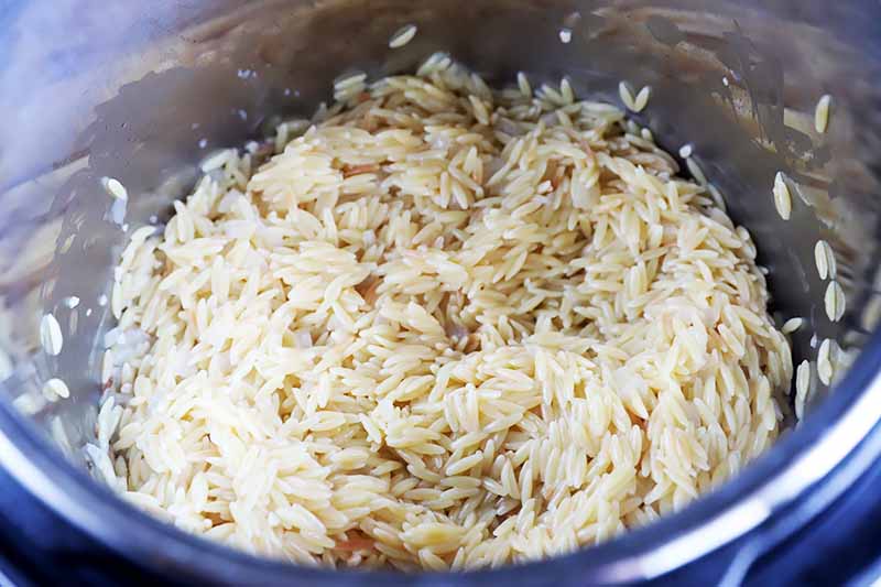 How to Cook Orzo in the Electric Pressure Cooker Foodal