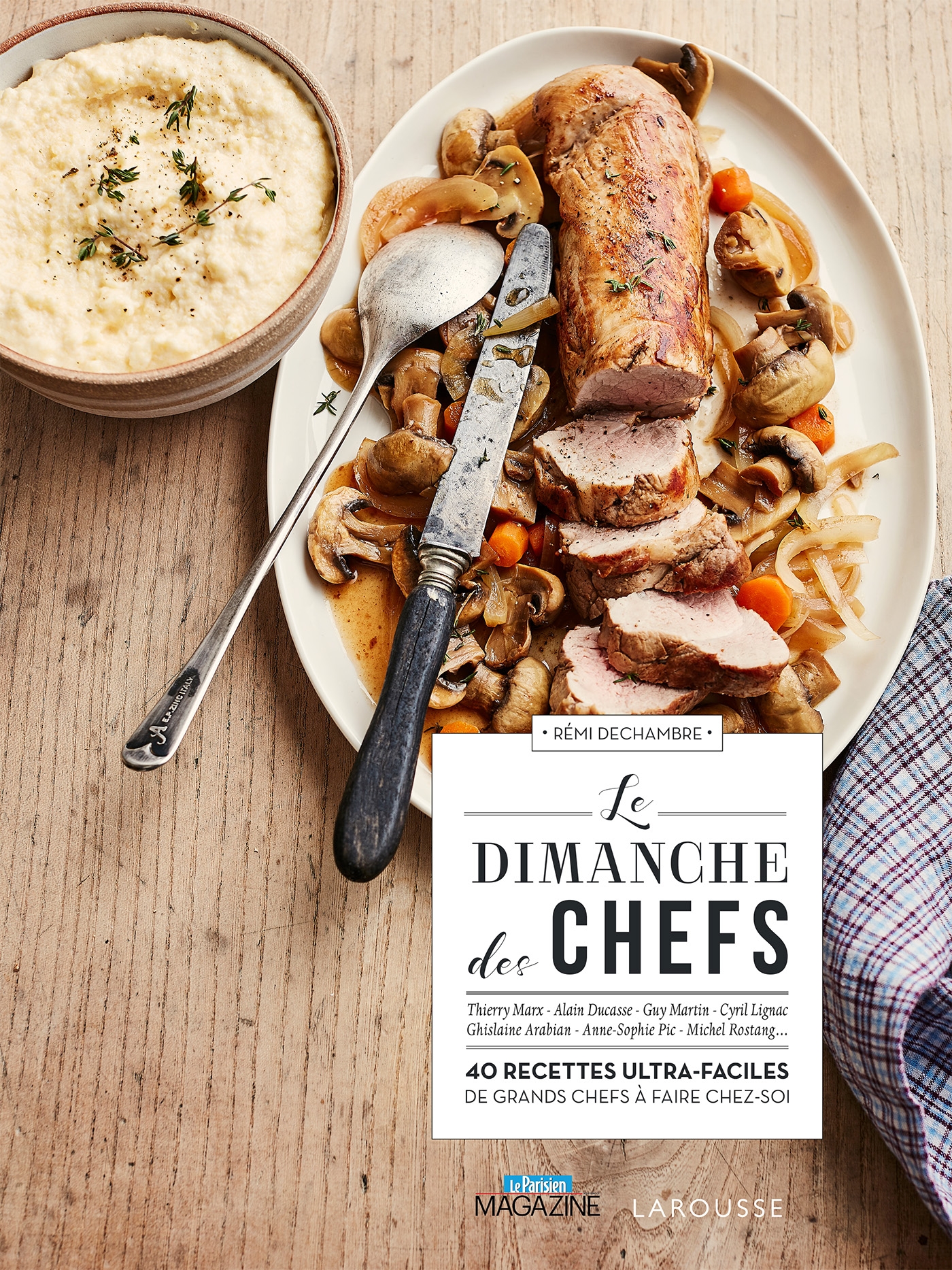 Livres de recettes faciles "Le dimanche des chefs" & "Le