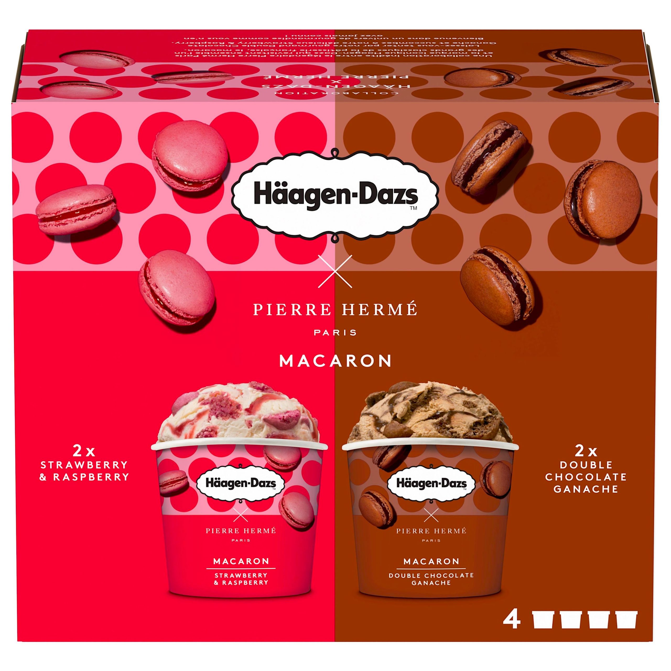 HäagenDazs et Pierre Hermé ont imaginé des créations glacées pour la