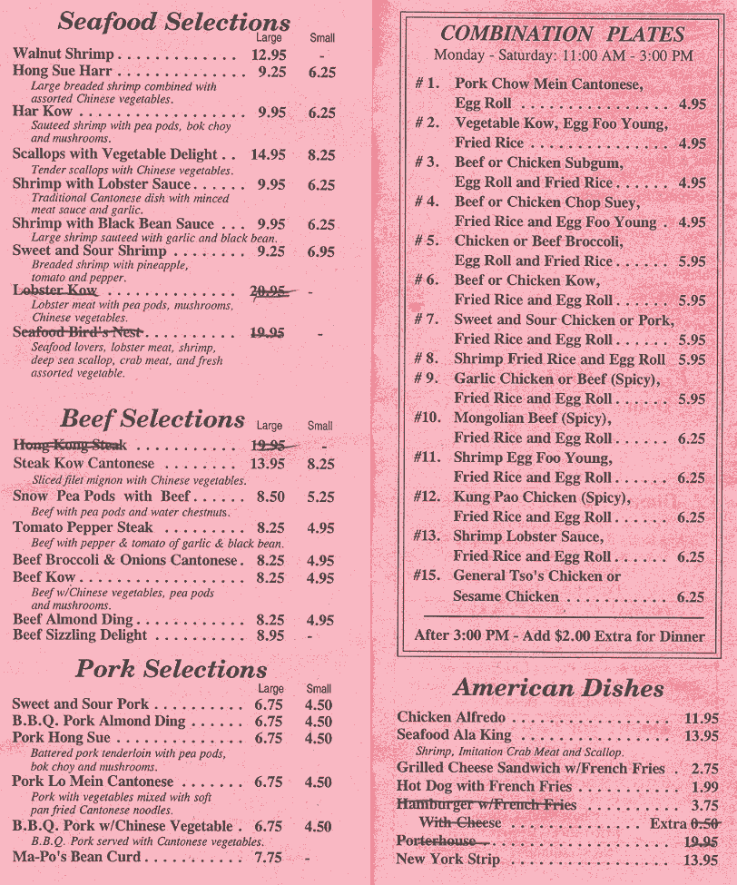 China Chef, Niles, MI Menu, Hours, Details