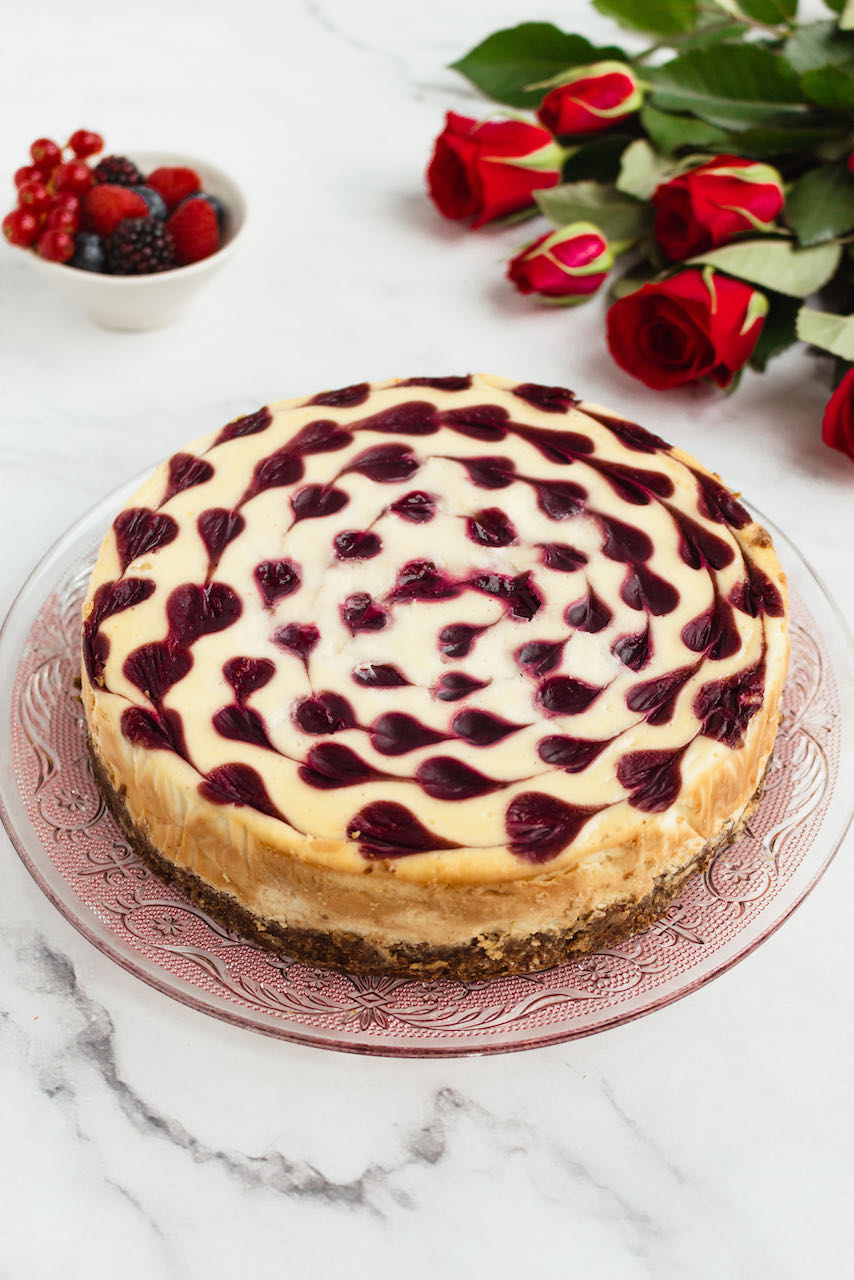 Hearty Valentine's Cheesecake Foodathlon