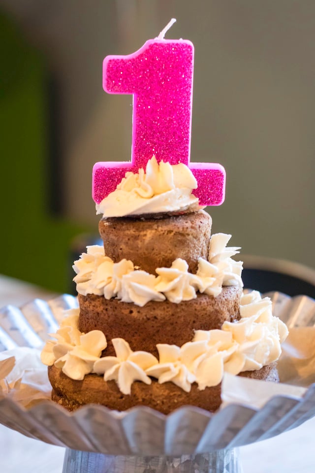 Healthier Birthday Cake For My One Year Old