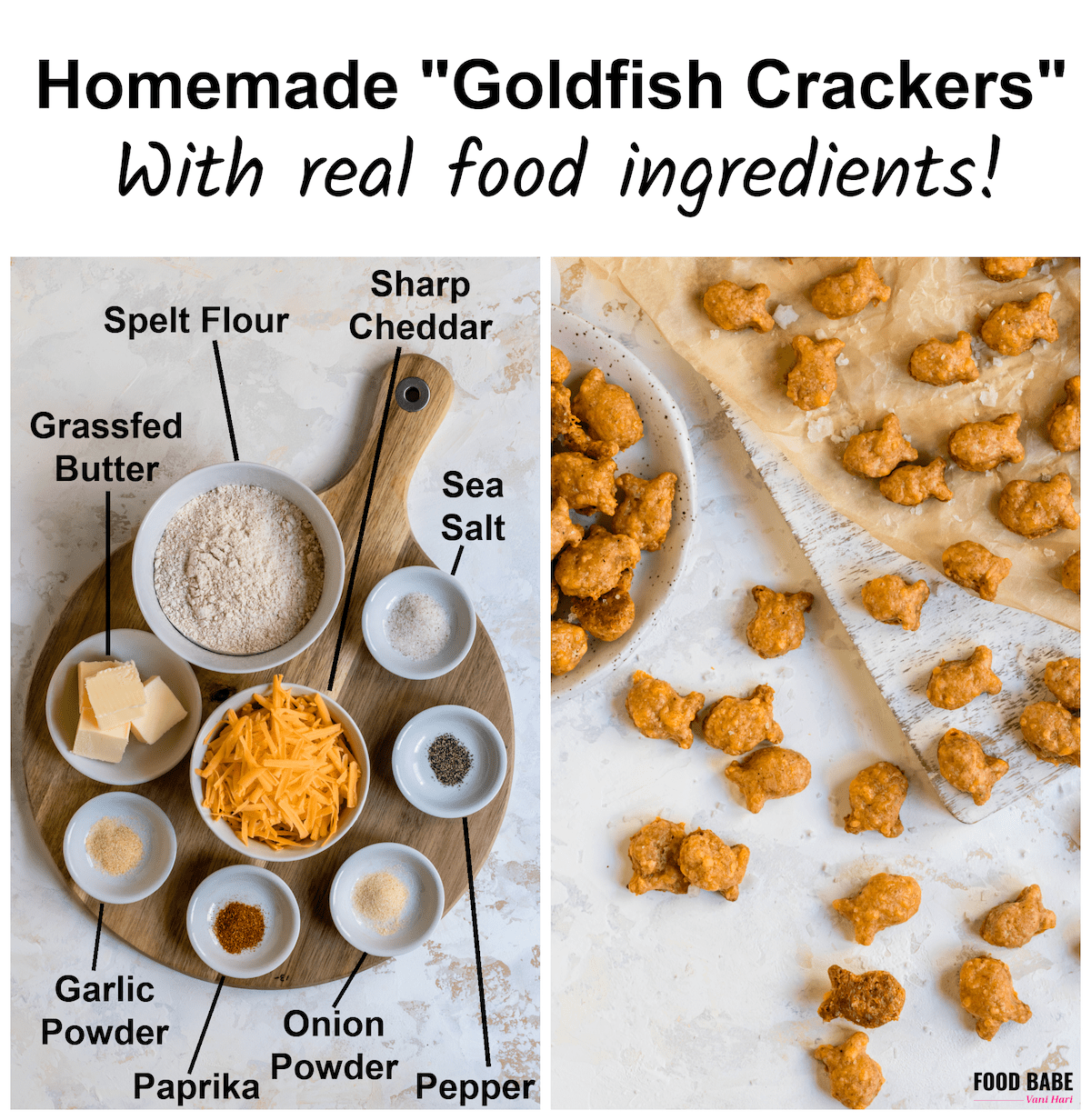 Homemade Goldfish Crackers With Organic Ingredients