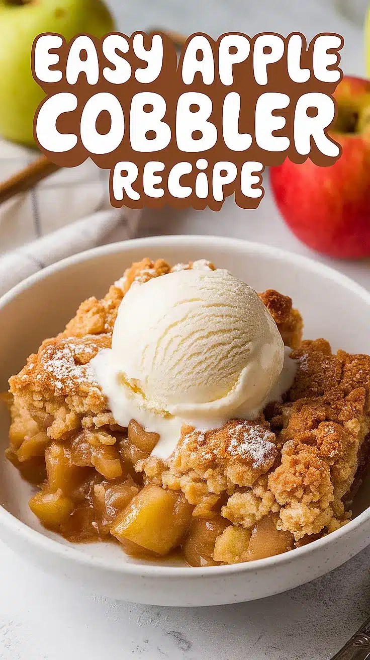Classic Apple Cobbler Recipe Food Blasts(03)