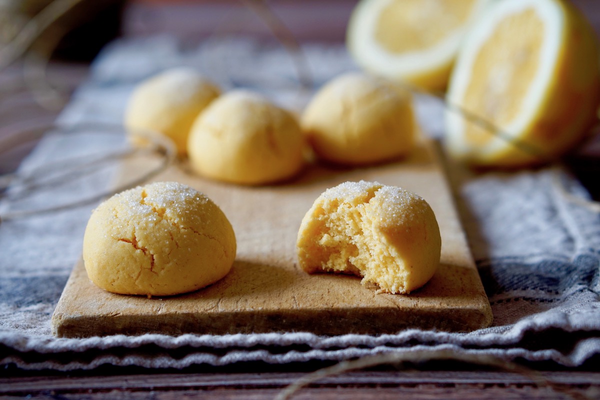 Biscotti al Limone e Farina di Mais Ricetta ed